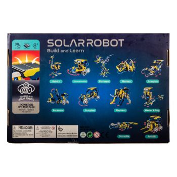 Конструктор на солнечной батарее Solar Robot Build and Learn 11 в 1 оптом